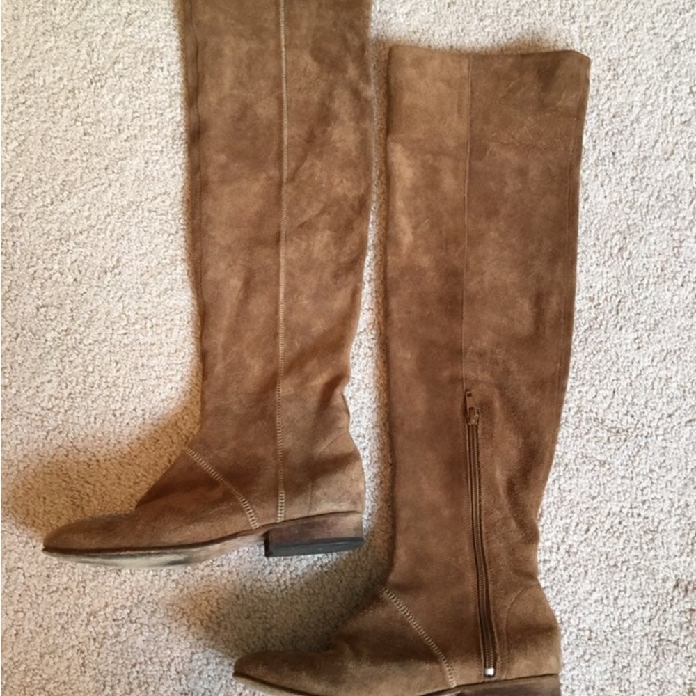 Free People over the knee suede boots size 36